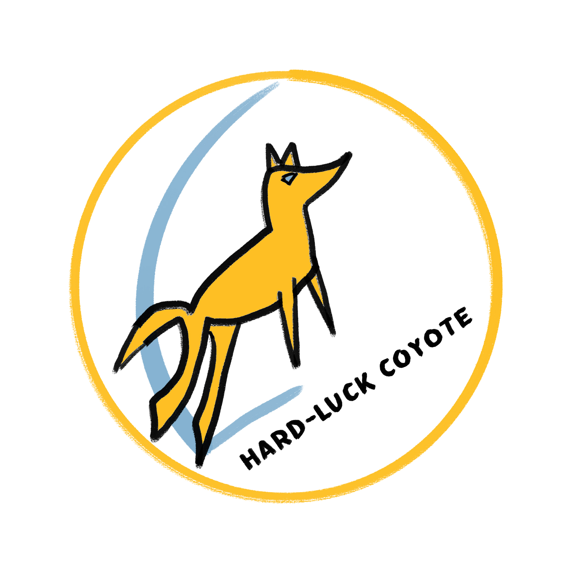 Hard-Luck Coyote Logo